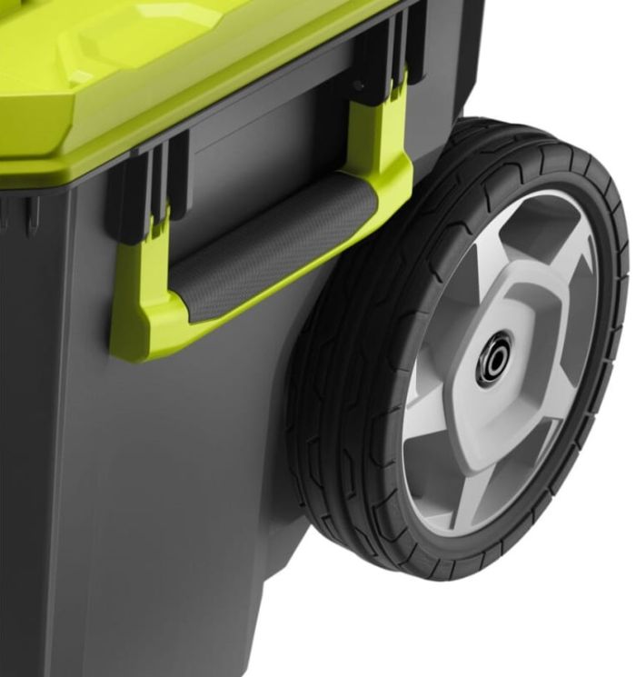 Ящик модульний для інструменту Ryobi Link RSL201, на коліщатках, телескопічне руків'я, 39х57х49.5см, пластик