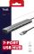 Хаб Trust Halyx 7-IN-1 USB-A > 7xUSB-А 3.2, Алюминий, 0.8м, Черный