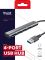 Хаб Trust Halyx USB-A > 4xUSB-А 3.2, Алюминий, 0.1м, Серый
