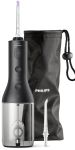 Іригатор Philips портативний Sonicare Cordless Power Flosser 3000, чаша 250 мл, чохол, 2 насадки , чорний