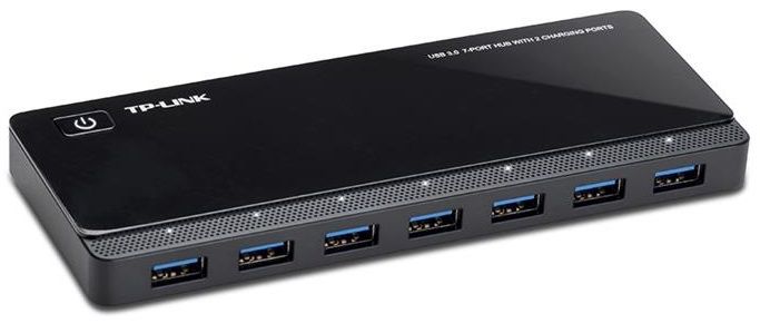 Хаб USB TP-LINK  USB-A > 7xUSB3.0/2xUSB3.0 (Швидка зарядка) TP-Link UH720