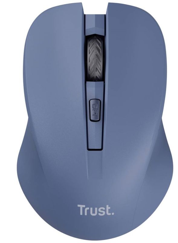 Мышь Trust MYDO SILENT, WL, Синій