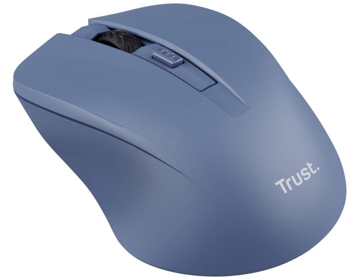 Мышь Trust MYDO SILENT, WL, Синій