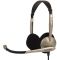 Гарнітура комп'ютерна стерео On-Ear Koss CS100i, 3.5мм, Uni Mic, 2.4м, кремовий