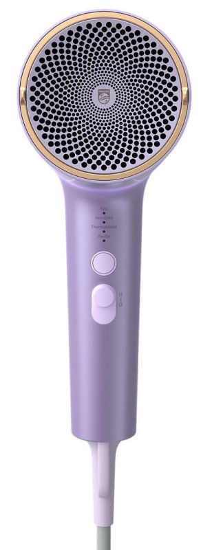 Фен Philips 7000 Series, 1800Вт, 3 режими, дифузор, іоніз-я, хол. обдув, турбо, фіолетовий