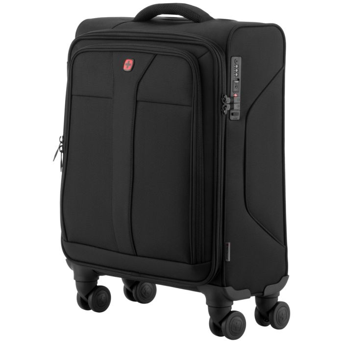 Валіза Wenger, BC Packer Softside, мала, текстильна, 4 колеса, чорна