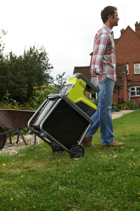 Измельчитель садовый сетевой Ryobi RSH3045U 3000Вт 45мм 55л фреза 21кг