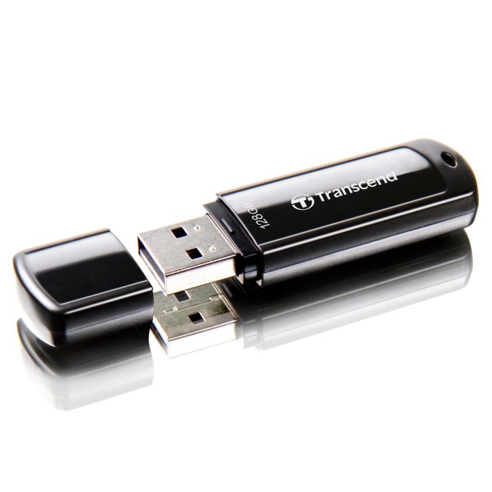 Накопичувач Transcend 128GB USB 3.1 Type-A JetFlash 700 Чорний