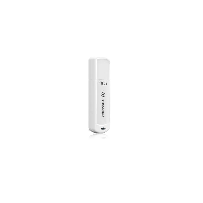 Накопичувач Transcend 128GB USB 3.1 Type-A JetFlash 730 Білий