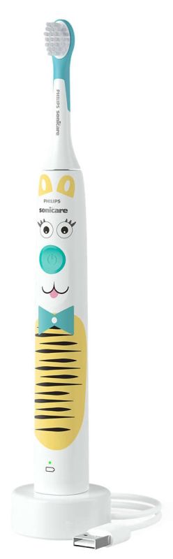 Щетка зубная электр. Philips Philips Sonicare For Kids для детей , насадок-1, 2 комплекта наклеек