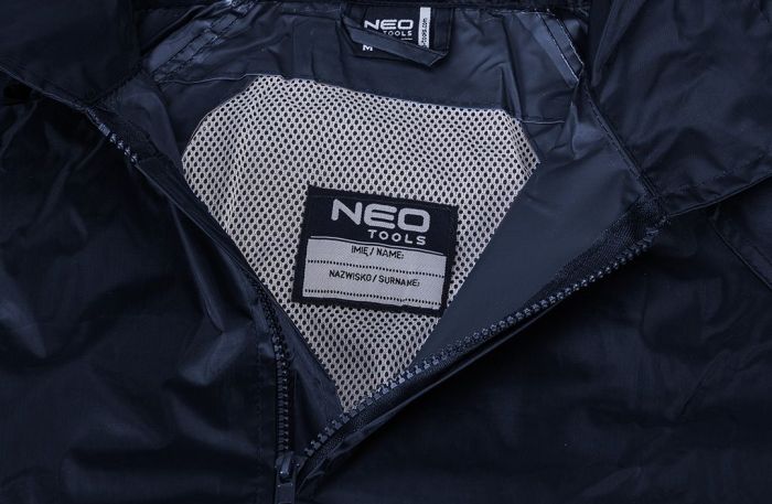 Дождевик Neo Tools (Куртка+Штаны), полиэстер, 170г/м кв, сумка, M(50), синий темный