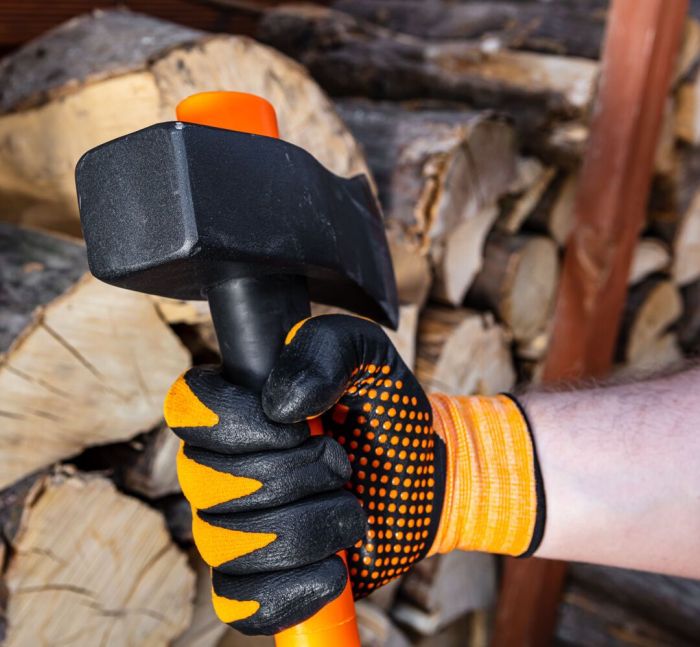Колун-молот Neo Tools руків'я скловолокно 90см 2500г