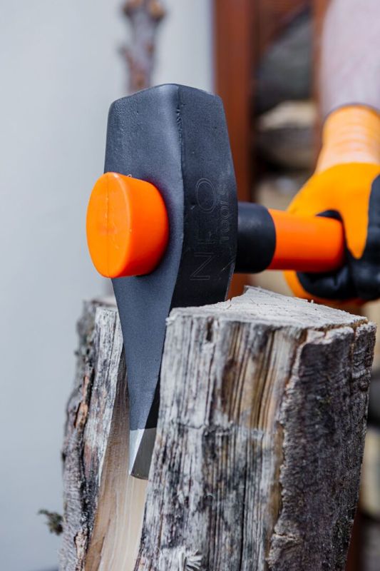 Колун-молот Neo Tools руків'я скловолокно 90см 2500г