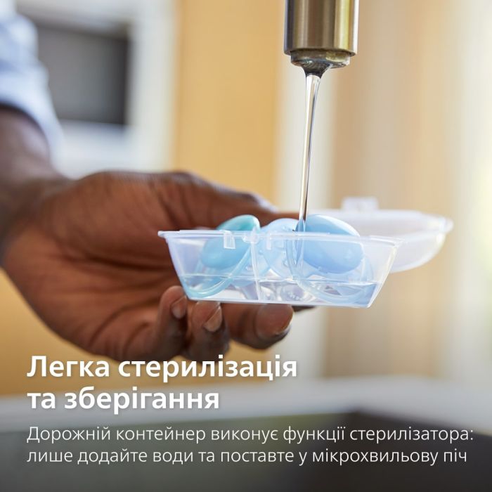 Пустушка Avent Ultra Air 0-6міс, ортодонтична, 2шт, для дівчат