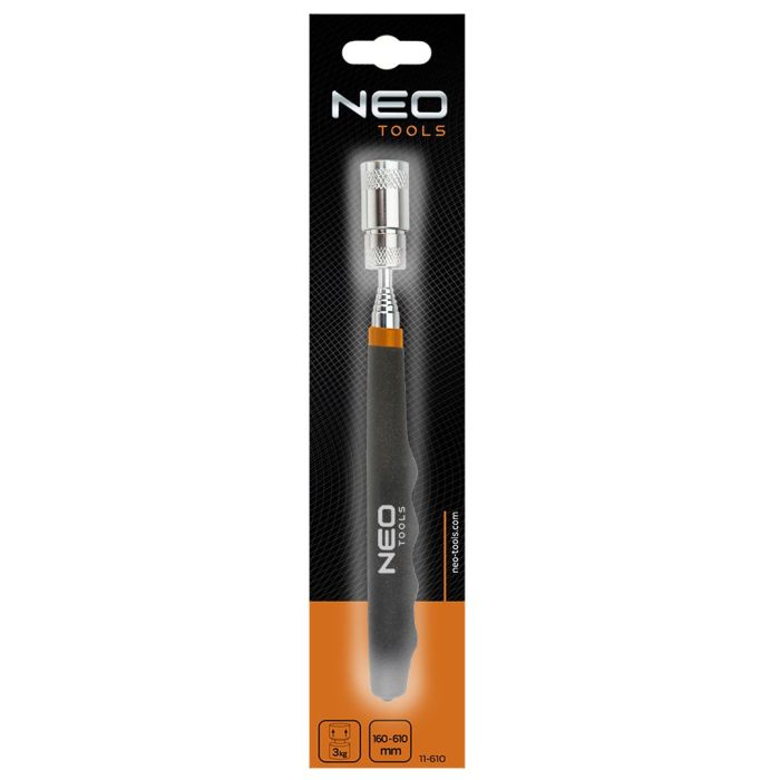 Магнітний тримач Neo Tools телескопічний, 90-800мм, вантажопідйомність до 3.5кг