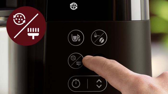 Кофеварка Philips капельная All-in-1 Brew 1.25л, зерно + молотый, дисплей, подогрев кофейника, кофемолка, черный