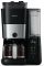 Кофеварка Philips капельная All-in-1 Brew 1.25л, зерно + молотый, дисплей, подогрев кофейника, кофемолка, черный