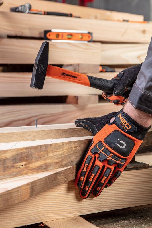 Молоток слюсарний Neo Tools Extrem 500г 32.5см руків'я скловолокно