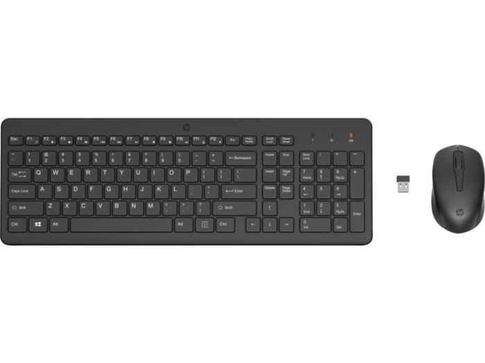 Комплект клавиатура и мышь HP 330, WL, EN/UK, чёрный