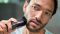 Триммер Philips Beardtrimmer series 5000 для бороды и усов, сеть+акум., насадок-2, чехол, сталь, черный