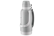 Термос Ardesto Gemini Gourmet, 3200мл, пластик, боросилікатне скло, сірий