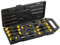 Викрутки Stanley CushionGrip набір 10шт, SL,PH, кейс