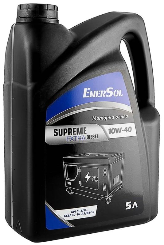 Олива моторна EnerSol Supreme-ExtraDiesel(10W-40),5л для дизельного двигуна 5л