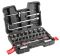 Набір інструментів Top Tools, набір торцевих головок 1/2", 1/4", 47шт