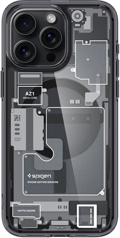 Чохол Spigen для iPhone 15 Pro, Ultra Hybrid MagFit, Zero One