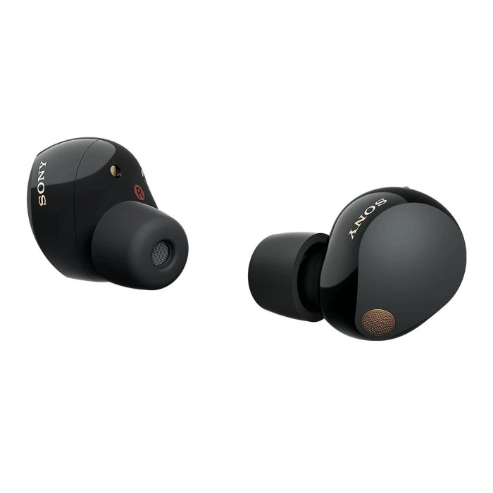 Наушники TWS Sony WF-1000XM5 BT 5.3, ANC, Hi-Res, IPX4, SBC, AAC, LDAC, LC3, Mic, Черный