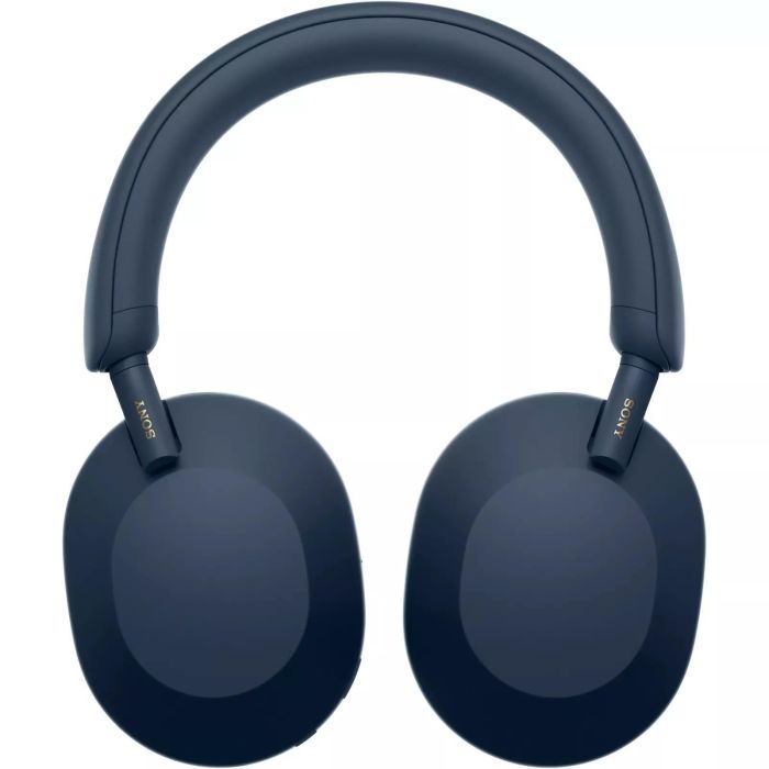 Наушники Over-ear Sony WH-1000XM5 BT 5.2, ANC, Hi-Res, AAC, LDAC, Wireless, Mic, Синий
