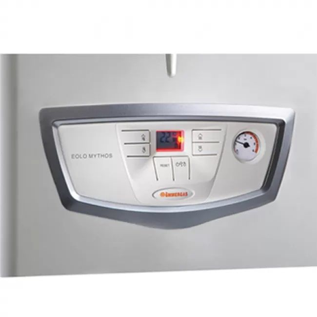 Котел газовый Immergas Eolo Mythos 24 2 E двухконтурный турбированный 24кВт с дымоходом 71.MT7.00.36 в комплекте