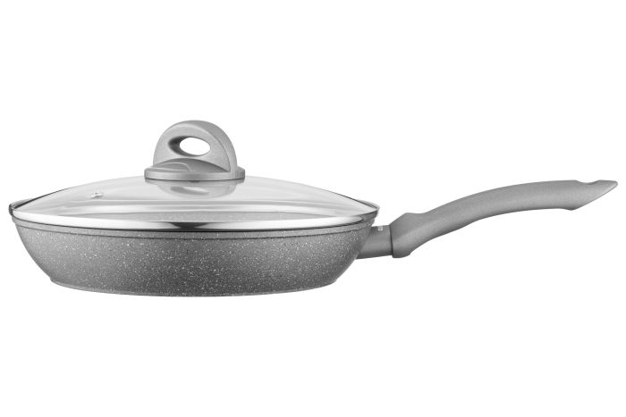 Сковорода с крышкой ARDESTO Gemini Gourmet Vasto, 26см, алюминий, серый