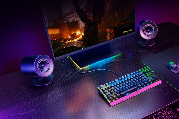 Акустична система Razer Nommo V2 X 2.0, USB-A/BT, чорний