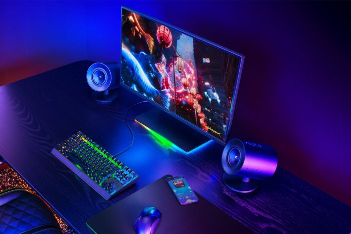 Акустична система Razer Nommo V2 X 2.0, USB-A/BT, чорний