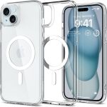 Чохол Spigen для iPhone 15, Ultra Hybrid MagFit, White