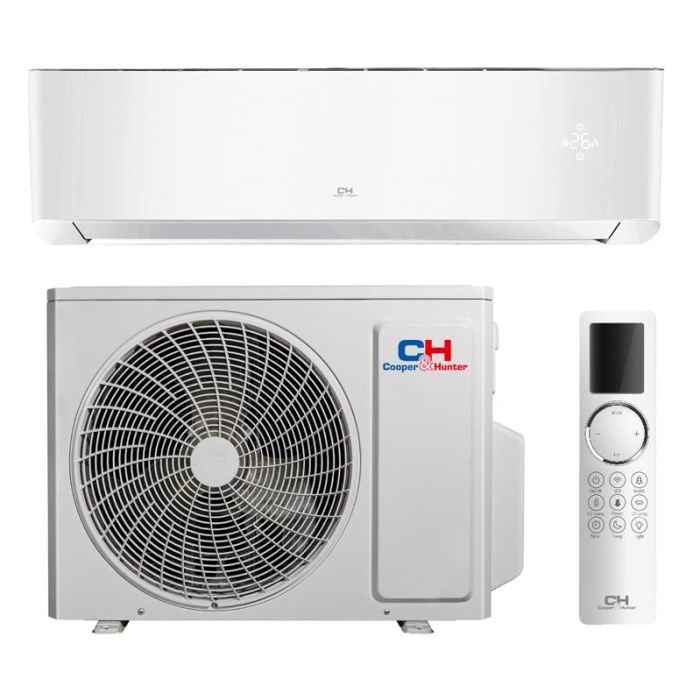 Кондиционер Cooper&Hunter Supreme Continental 55м2 инвертор 18000BTU 5.3кВт A++/A+++ -25°С Wi-Fi R32 белый