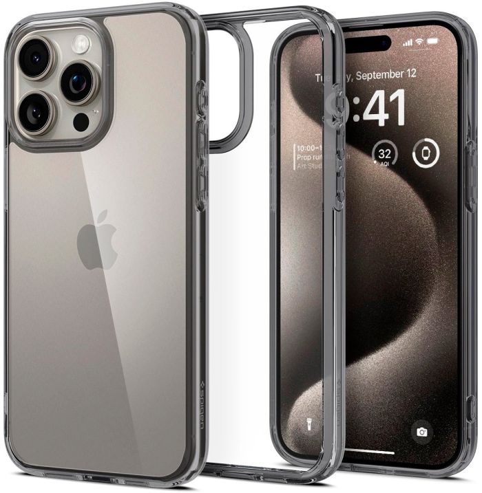 Чехол Spigen для iPhone 15 Pro Max, Ultra Hybrid, Space Crystal