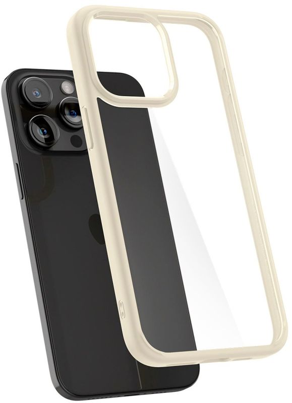 Чохол Spigen для iPhone 15 Pro Max, Ultra Hybrid, Mute Beige