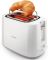 Тостер Philips Daily Collection 830Вт, пластик, белый
