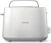 Тостер Philips Daily Collection 830Вт, пластик, білий