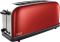 Тостер Russell Hobbs Classic 1100Вт, длинные слоты, металл, красный