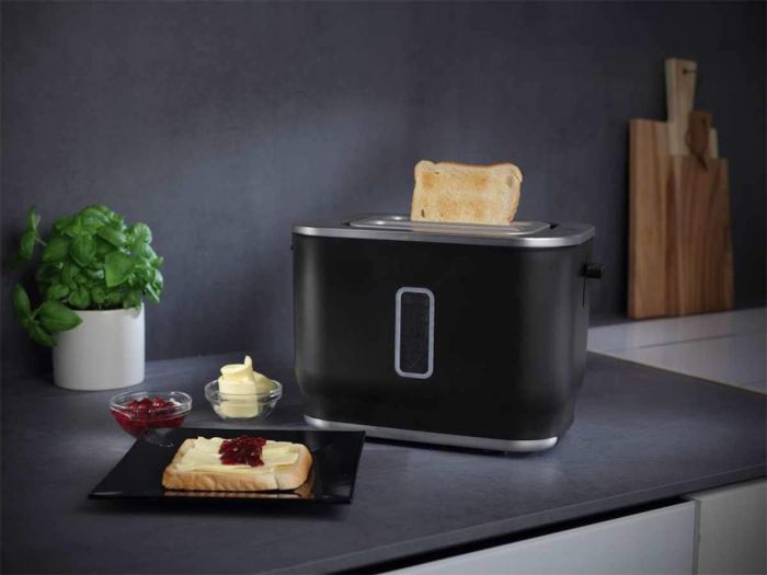 Тостер Gorenje 800Вт, металл/пластик, черный