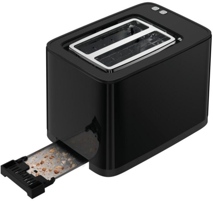 Тостер Tefal Digital 850Вт, LED дисплей, пластик, черный