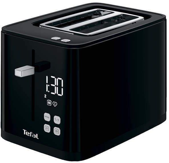 Тостер Tefal Digital 850Вт, LED дисплей, пластик, черный
