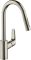 Набор для кухни Hansgrohe , гранитная мойка S520-F480 + смес. Focus M41, серый камень-сталь