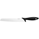 Кухонний ніж для хліба Fiskars Essential, 23.4см, нержавіюча сталь, пластик, чорний