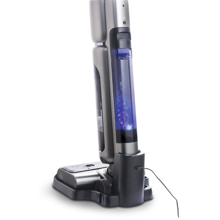 Пилосос Thomas бездротовий AQUA FLOORCLEANER CORDLESS, 150Вт, конт пил -0,75л, автон. робота до 35хв, вага-4кг, НЕРА, голубий
