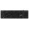 Клавиатура мембрана Acer OKW020, 104key ,USB-A, EN/UKR/RU,чёрный