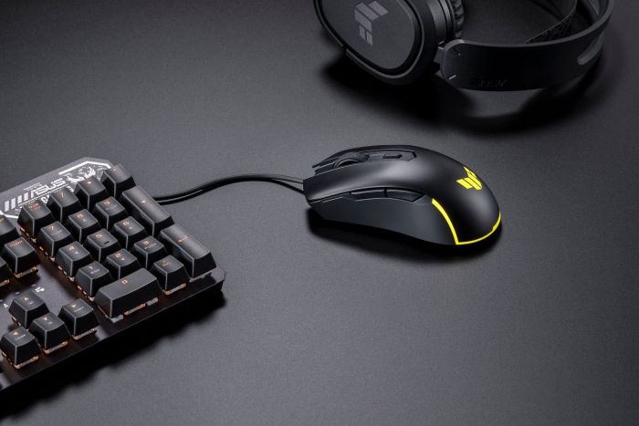 Миша ASUS TUF M3 GEN II, RGB, USB-A, чорний